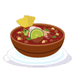 hand drawn delicious pozole illustration